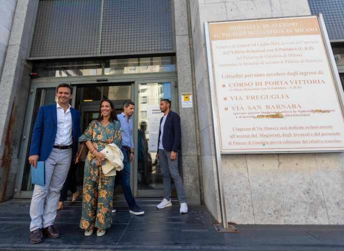 Cattaneo e Ronzulli (FI) presentano le liste presso il Tribunale di Milano