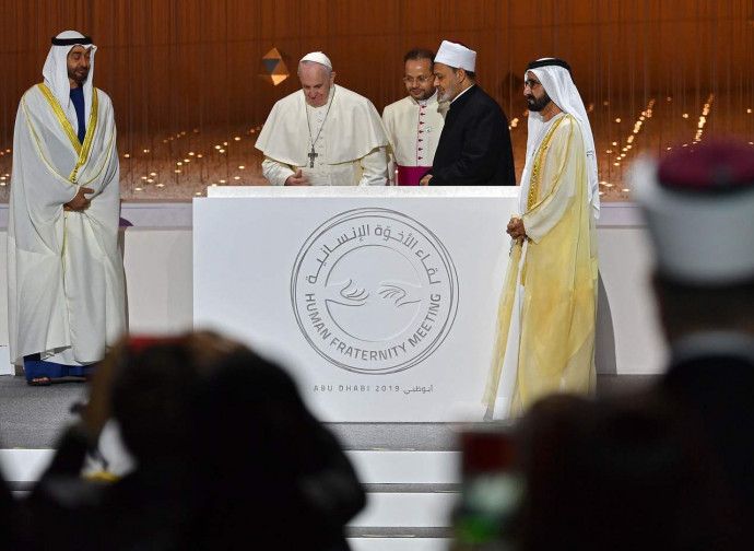 Papa Francesco e Al Tayeb