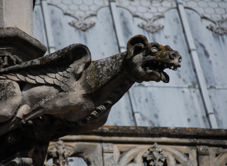 I gargoyle nelle chiese ci ricordano il volto del male