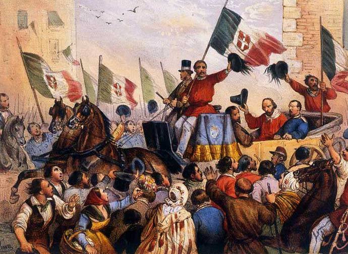 L'ingresso di Garibaldi a Napoli