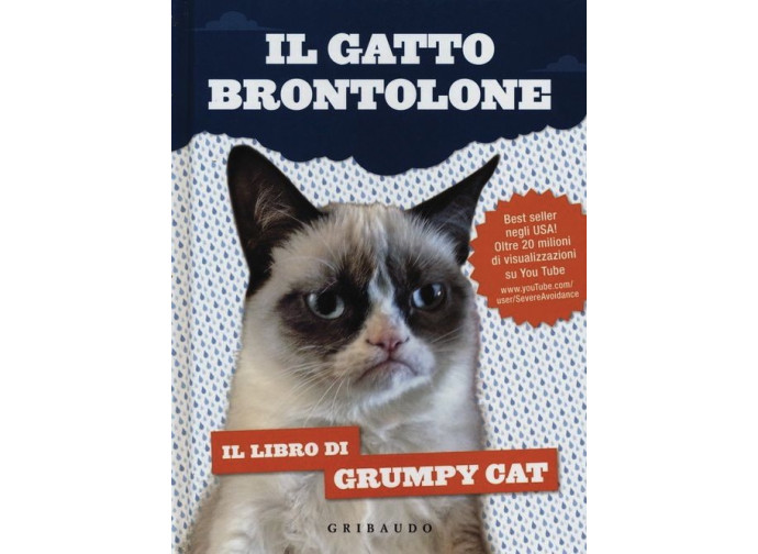 La copertina del libro Grumpy il gatto La copertina del libro Grumpy il gatto