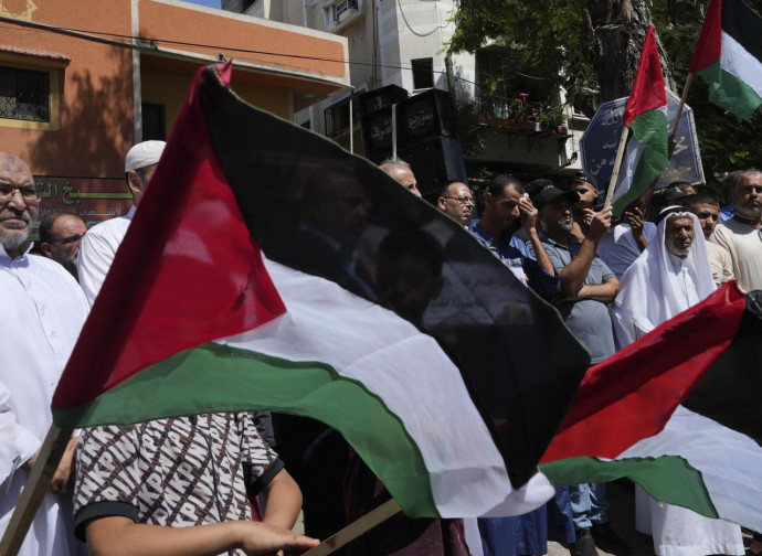 Gaza, manifestazione