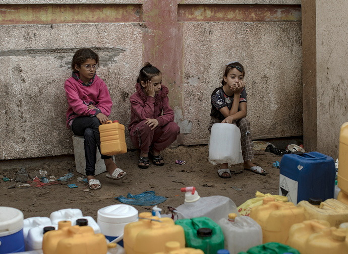 Bambine a Gaza