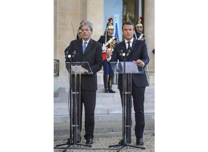 Gentiloni e Macron