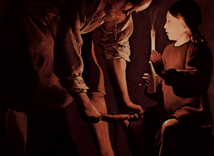 Georges de la Tour, San Giuseppe Lavoratore Georges de la Tour, San Giuseppe Lavoratore