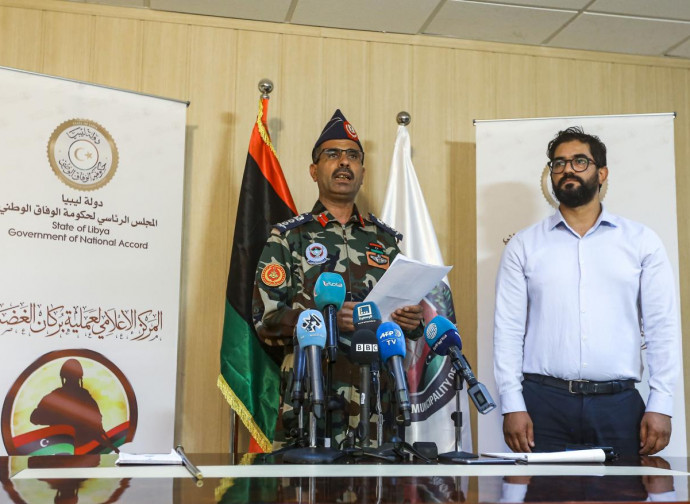 Gharyan, Libia: conferenza stampa dei vincitori Gharyan, Libia: conferenza stampa dei vincitori