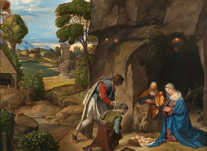 Natività Allendale - Giorgione Natività Allendale - Giorgione