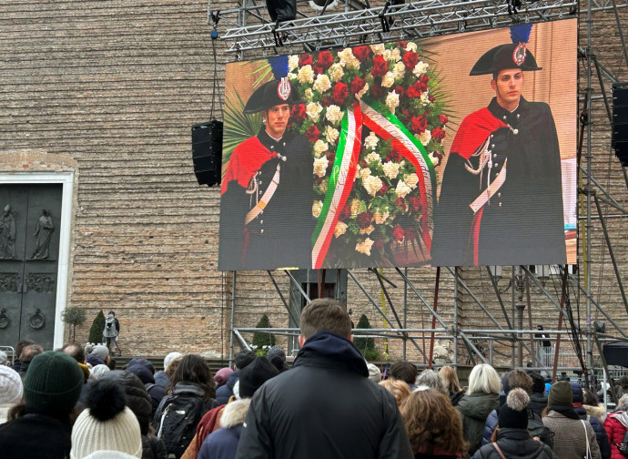 Funerali a Padova di Giulia Cecchettin (La Presse)