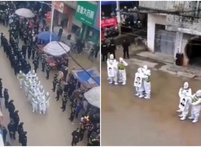 Cina, i prigionieri esposti al pubblico Cina, i prigionieri esposti al pubblico