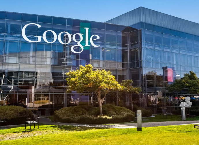Lo stato maggiore di Google a Mountain View Lo stato maggiore di Google a Mountain View
