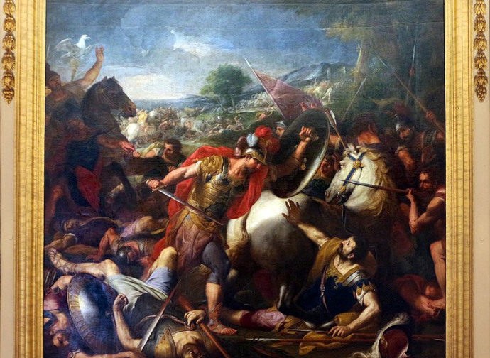 Gregorio Lazzarini_Battaglia di Enea e Mesenzio Gregorio Lazzarini_Battaglia di Enea e Mesenzio