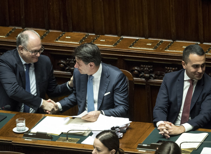 Gualtieri, Conte e Di Maio