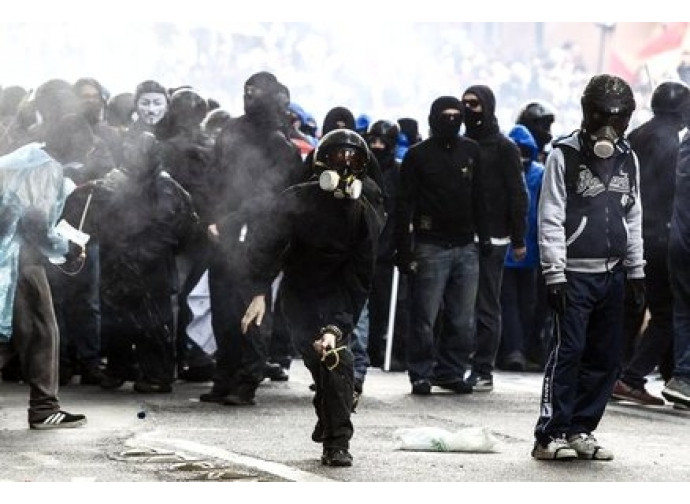 Roma, guerriglia urbana Roma, guerriglia urbana