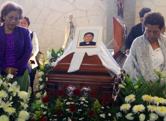 I funerali di don José Martín Guzmán Vega