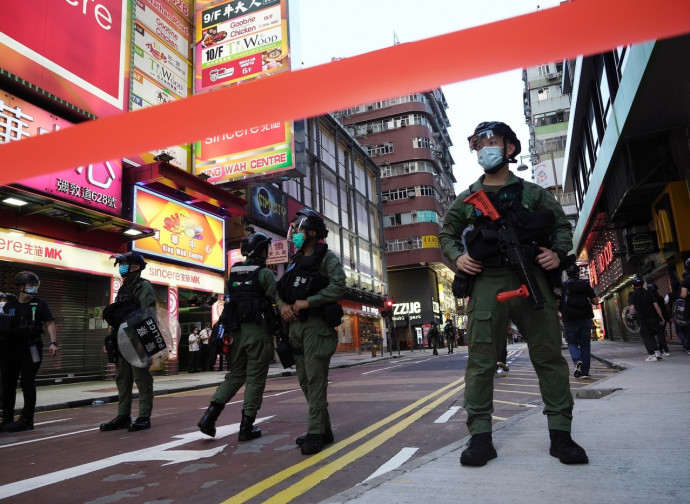 Polizia a Hong Kong Polizia a Hong Kong
