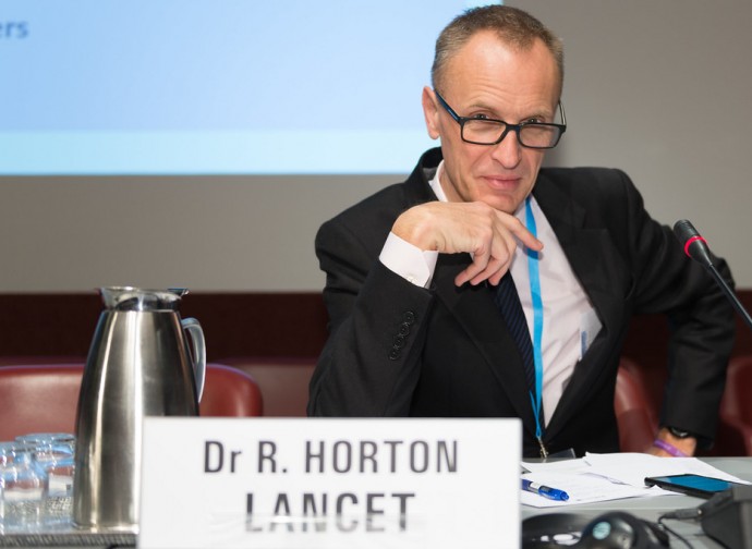 Richard Horton, direttore di The Lancet