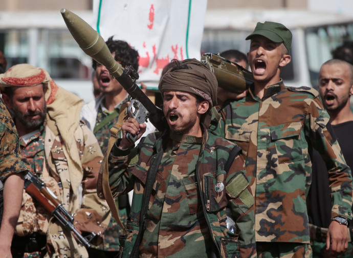 Guerriglieri Houthi (AP)