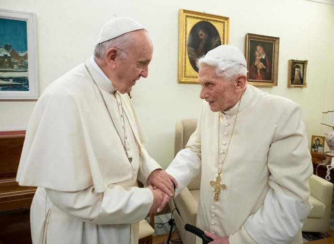 Papa Francesco e Benedetto XVI