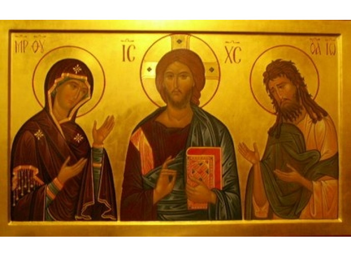 L'icona Deesis (la supplica) L'icona Deesis (la supplica)
