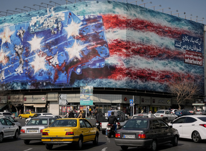 Propaganda anti-americana a Teheran (AP)