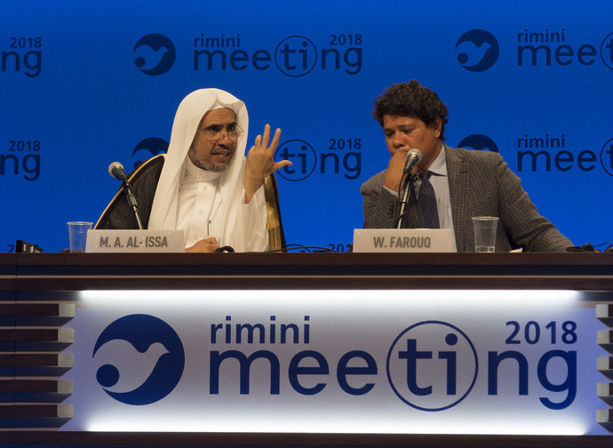Al Issa e Farouq al Meeting di Rimini