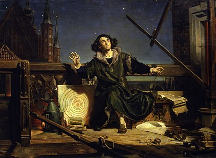 Copernico conversa con Dio (1872, dipinto di Jan Matejko)