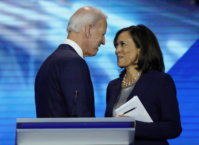 Joe Biden con Kamala Harris Joe Biden con Kamala Harris
