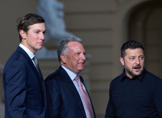 Kushner e Witkoff a Kiev, con Zelensky (AP)