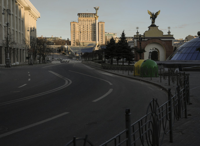Kiev vuota per il coprifuoco di 36 ore