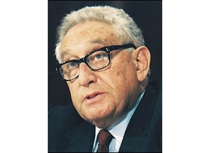 L'ex segretario di Stato Usa Henry Kissinger