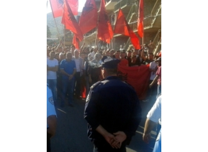 La manifestazione a Musutiste La manifestazione a Musutiste