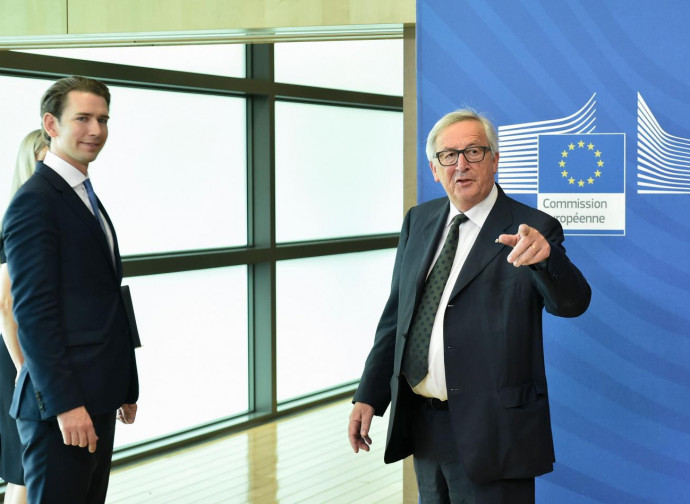 Kurz e Juncker Kurz e Juncker