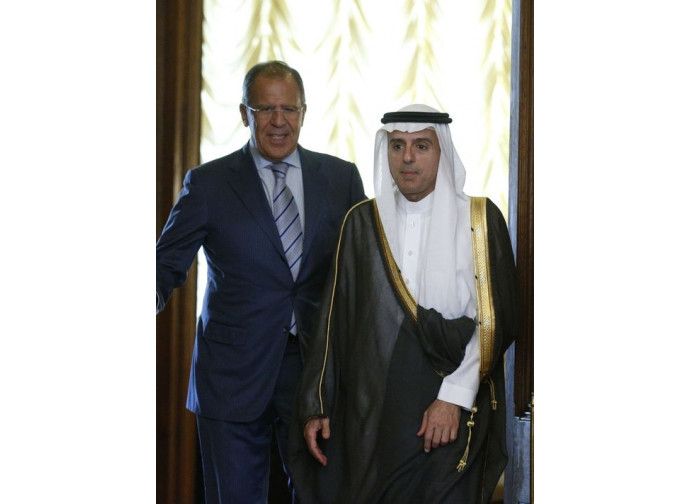 Lavrov e Al Jubeir Lavrov e Al Jubeir