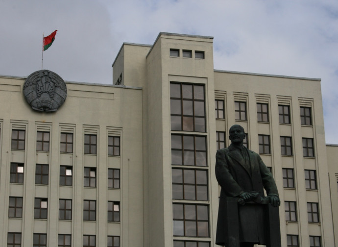 Lenin, statua sovietica in Bielorussia Lenin, statua sovietica in Bielorussia