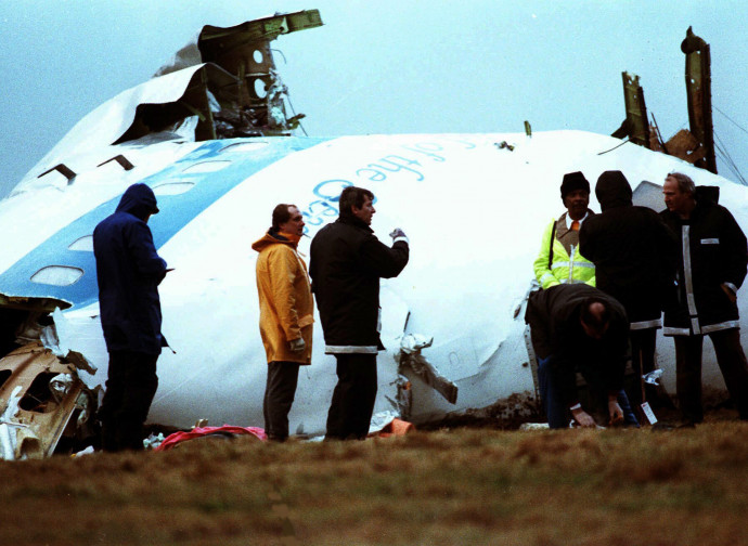 I resti del Pan Am 103 su Lockerbie (AP)