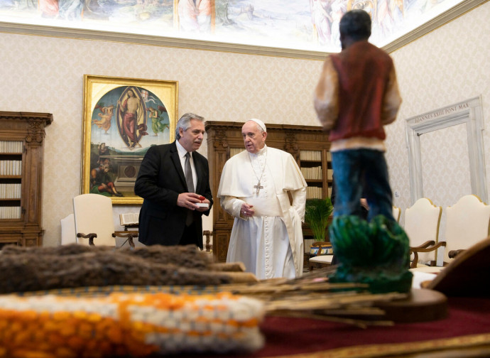 Fernandez e Bergoglio