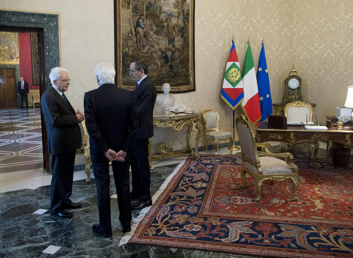 Il presidente della Repubblica Mattarella Il presidente della Repubblica Mattarella