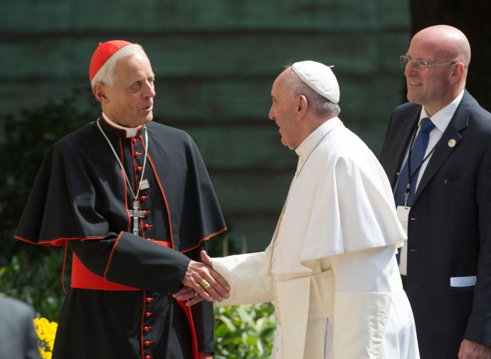 Il cardinal Wuerl con Papa Francesco Il cardinal Wuerl con Papa Francesco