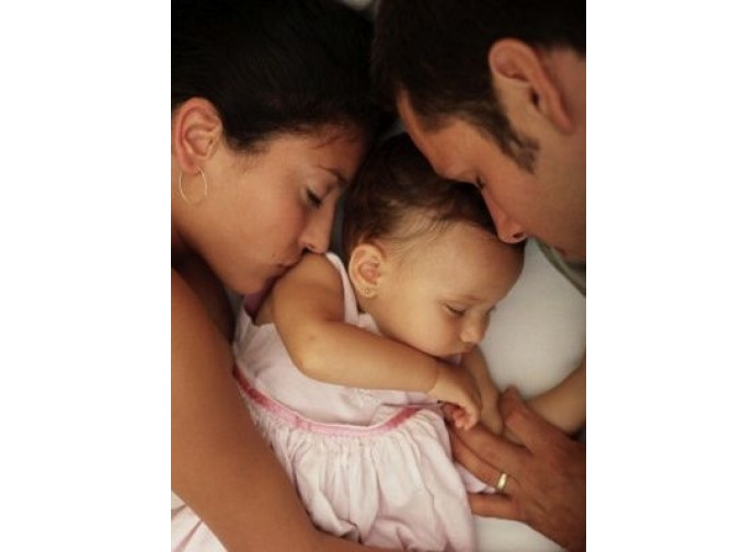 Mamma e papà e bambino Mamma e papà e bambino