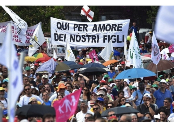 La manifestazione del 20 giugno a Roma a difesa della famiglia
