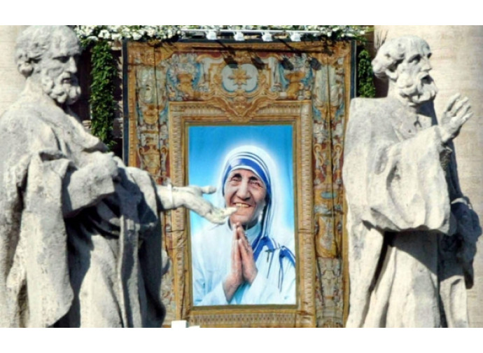 San Pietro, canonizzazione di Madre Teresa San Pietro, canonizzazione di Madre Teresa