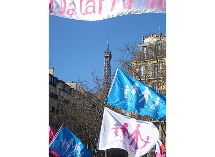 Manif pour Tous a Parigi