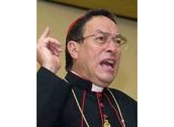 Il cardinale Maradiaga Il cardinale Maradiaga