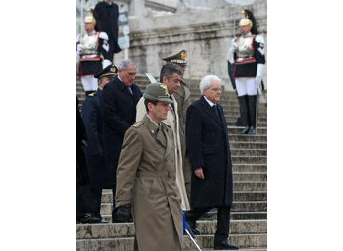 Il presidente all'Altare della Patria