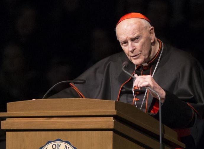 L'ex cardinale McCarrick