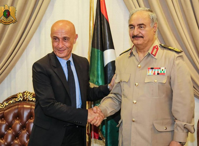 Minniti e Haftar