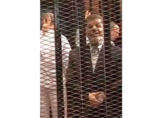 Morsi in carcere Morsi in carcere