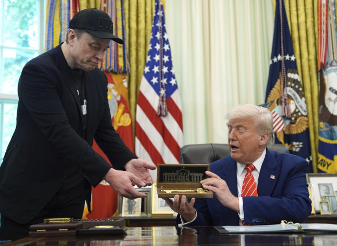 Musk e Trump nell'ultimo incontro da amici (La Presse) Musk e Trump nell'ultimo incontro da amici (La Presse)