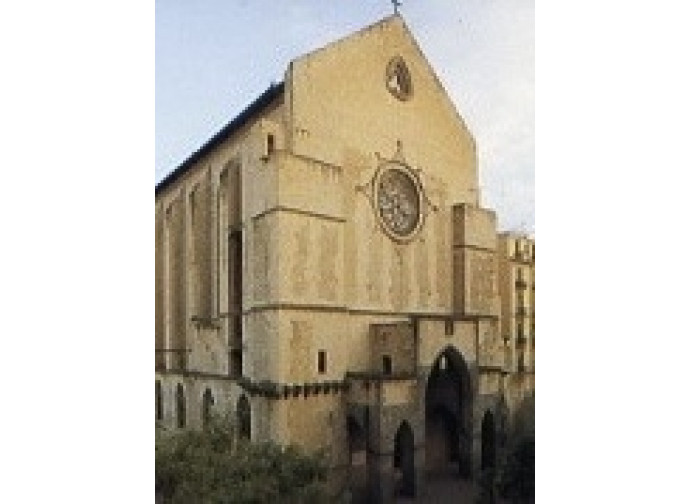 La chiesa di Santa Chiara a Napoli La chiesa di Santa Chiara a Napoli