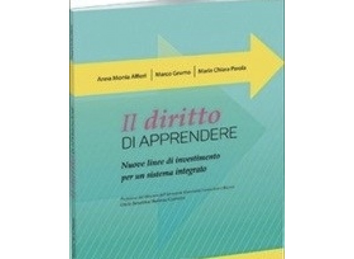 La copertina del libro "Il diritto di apprendere"